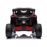 JOKO Elektrické Autíčko Buggy 4x200W 24V, kožené sedadlo, penové kolesá, červené