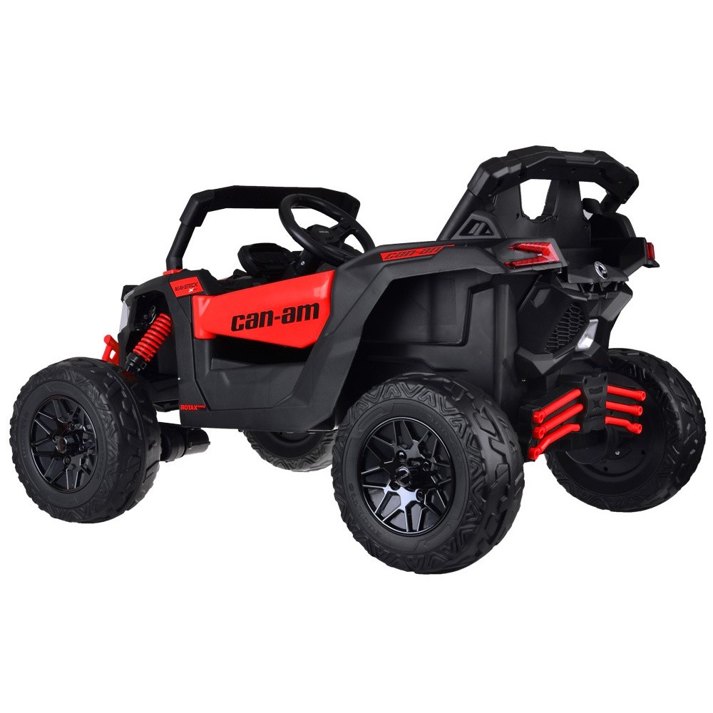 JOKO Elektrické Autíčko Buggy 4x200W 24V, kožené sedadlo, penové kolesá, červené