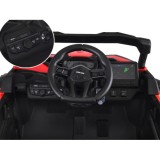 JOKO Elektrické Autíčko Buggy 4x200W 24V, kožené sedadlo, penové kolesá, červené