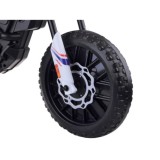 JOKO Elektrická Motorka APRILIA RX125, penové kolesá, kožené sedadlo, červená
