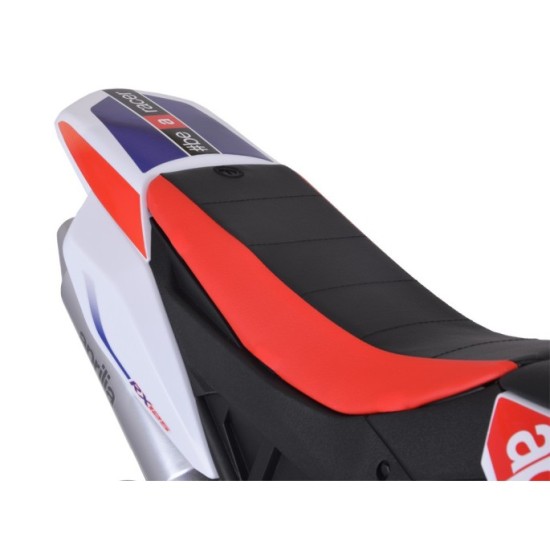 JOKO Elektrická Motorka APRILIA RX125, penové kolesá, kožené sedadlo, červená