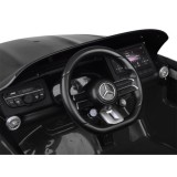JOKO Elektrické autíčko Mercedes SL 63 AMG, penové kolesá, kožené sedadlo, čierne