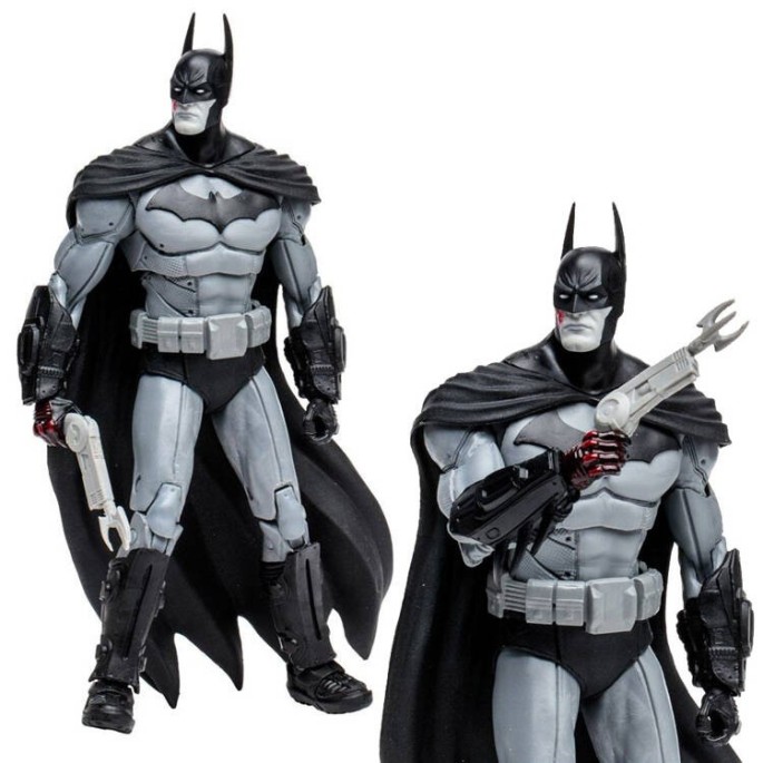 DC GAMING BUILD A AKČNÁ Figúrka BATMAN GOLD LABEL - BATMAN: ARKHAM CITY 18 CM + 2 dieliky Solomona Grundyho