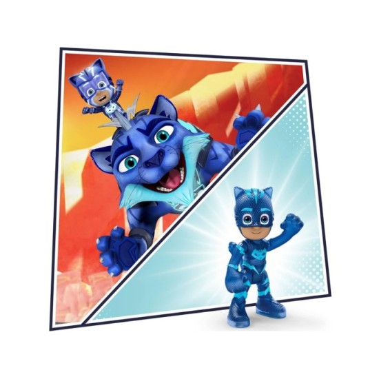 HASBRO Interaktívna Akčná figúrka Hasbro Pj Masks Battle Cat 43 cm x 22 cm so svetlom a zvukom + technológia Hasbro Hero ID