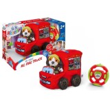 Revell Revellino Moje prvé RC Hasičské auto, diaľkovo ovládané plyšové auto pre deti od 2 rokov + Plyšový Hasičský Pes