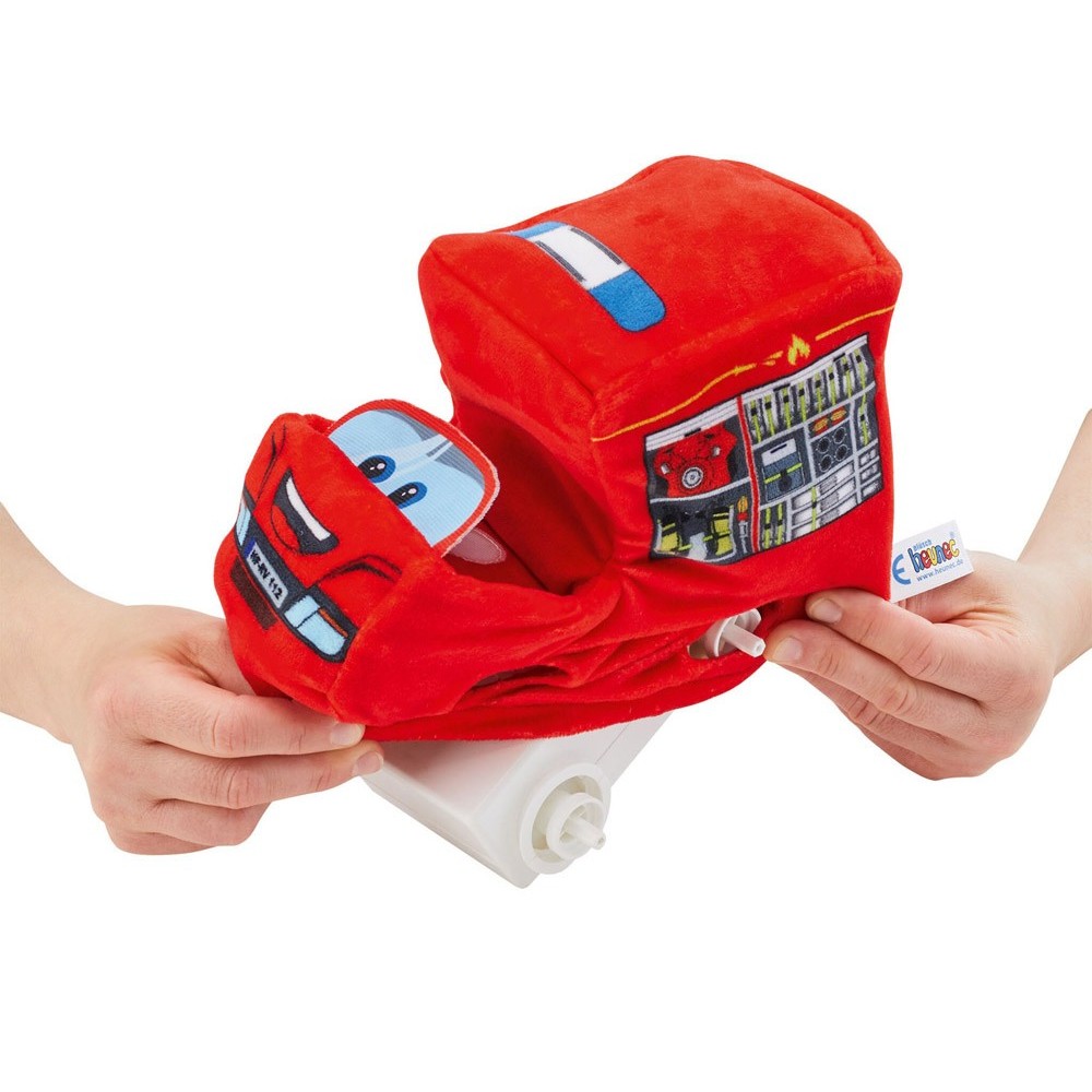 Revell Revellino Moje prvé RC Hasičské auto, diaľkovo ovládané plyšové auto pre deti od 2 rokov + Plyšový Hasičský Pes