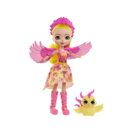 Mattel Enchantimals bábika Falcon Phoenix a Sunrise FNH22-GYJ04
