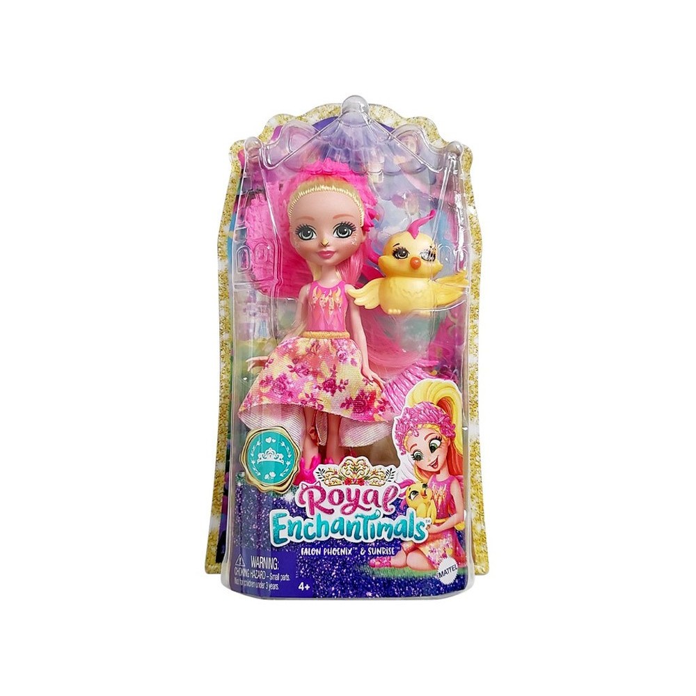 Mattel Enchantimals bábika Falcon Phoenix a Sunrise FNH22-GYJ04