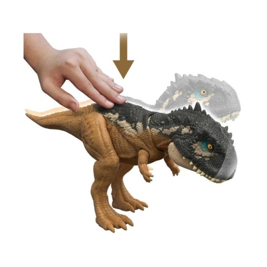 Mattel Jurský Svet Dominion Dinosaurus Skorpiovenator so zvukom, hýbe chvostom, hlavou, otvára ústa, na batérie