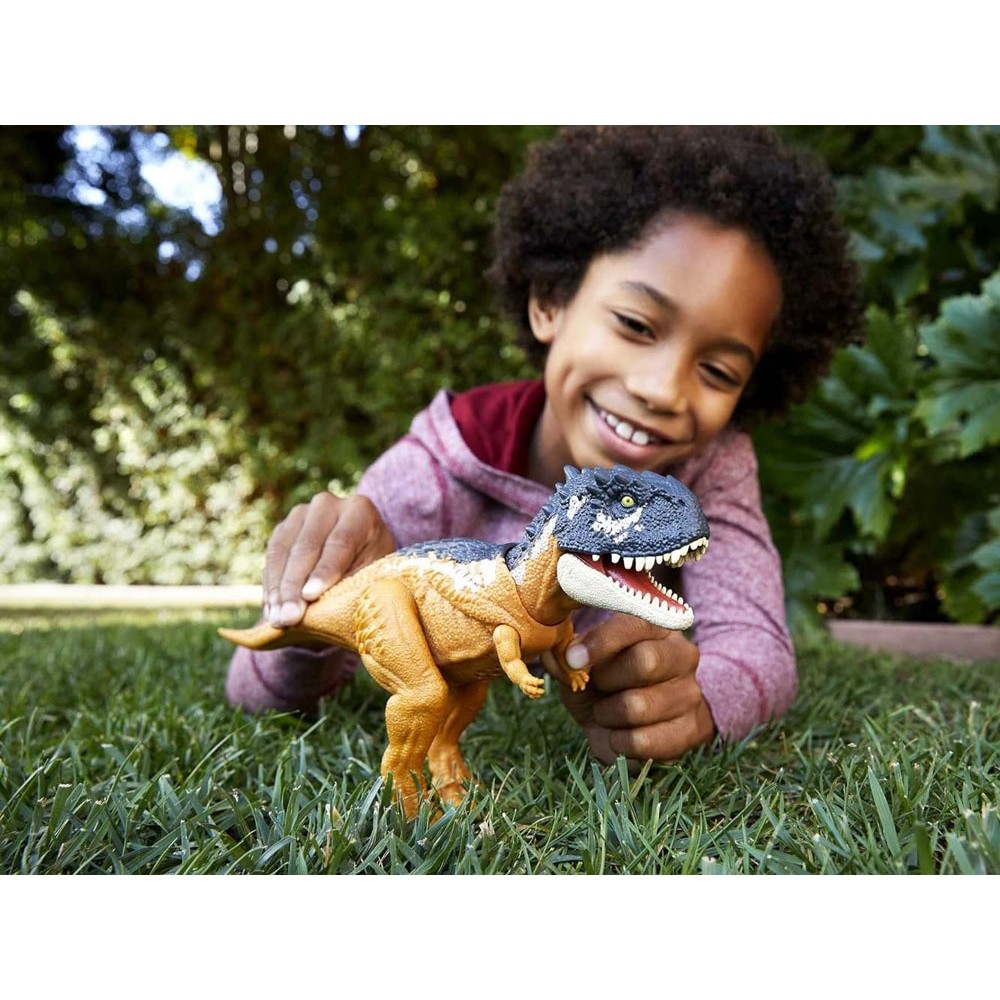 Mattel Jurský Svet Dominion Dinosaurus Skorpiovenator so zvukom, hýbe chvostom, hlavou, otvára ústa, na batérie