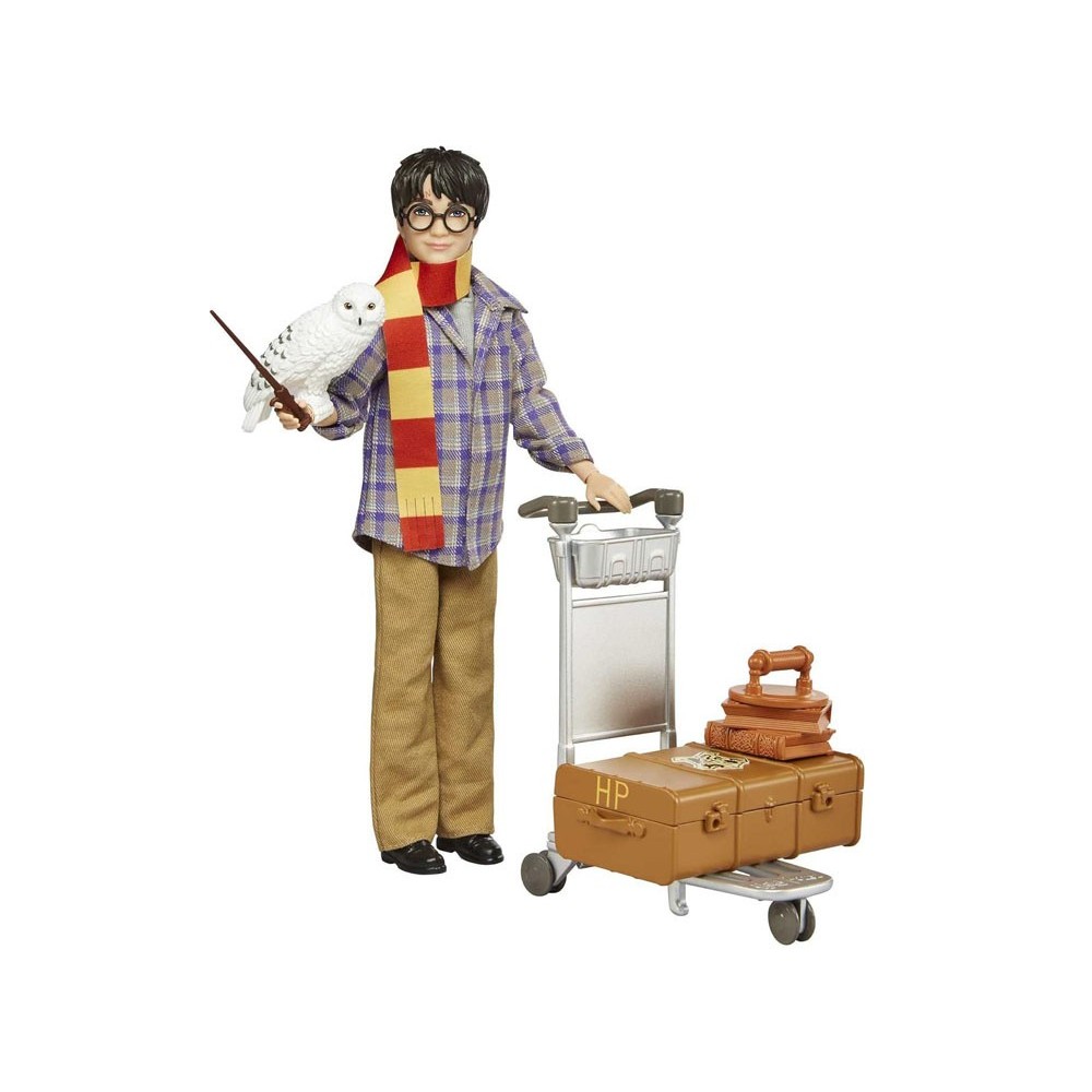 Mattel Bábika Harry Potter na nástupišti 9 3/4 + Sova Hedviga