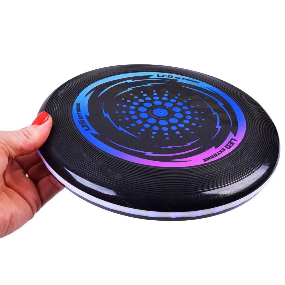 JOKO Lietajúci Tanier Flying Glowing UFO DISK s LED svetlom 23cm
