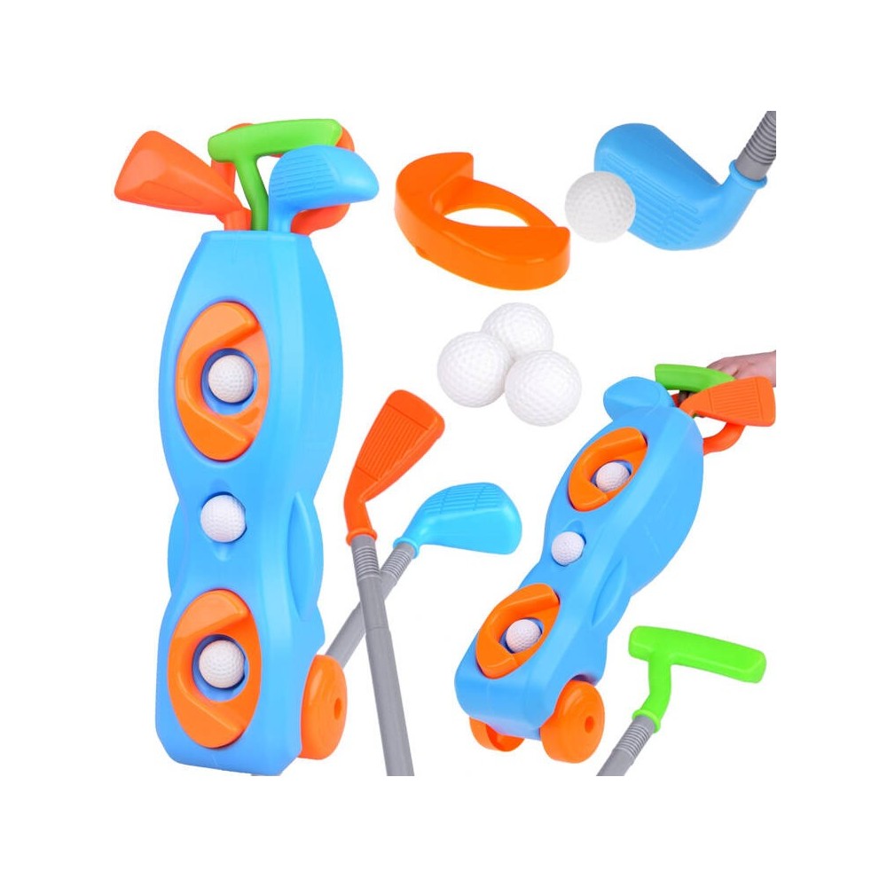 JOKO Detský Mini Golf Set + púzdro na kolieskach