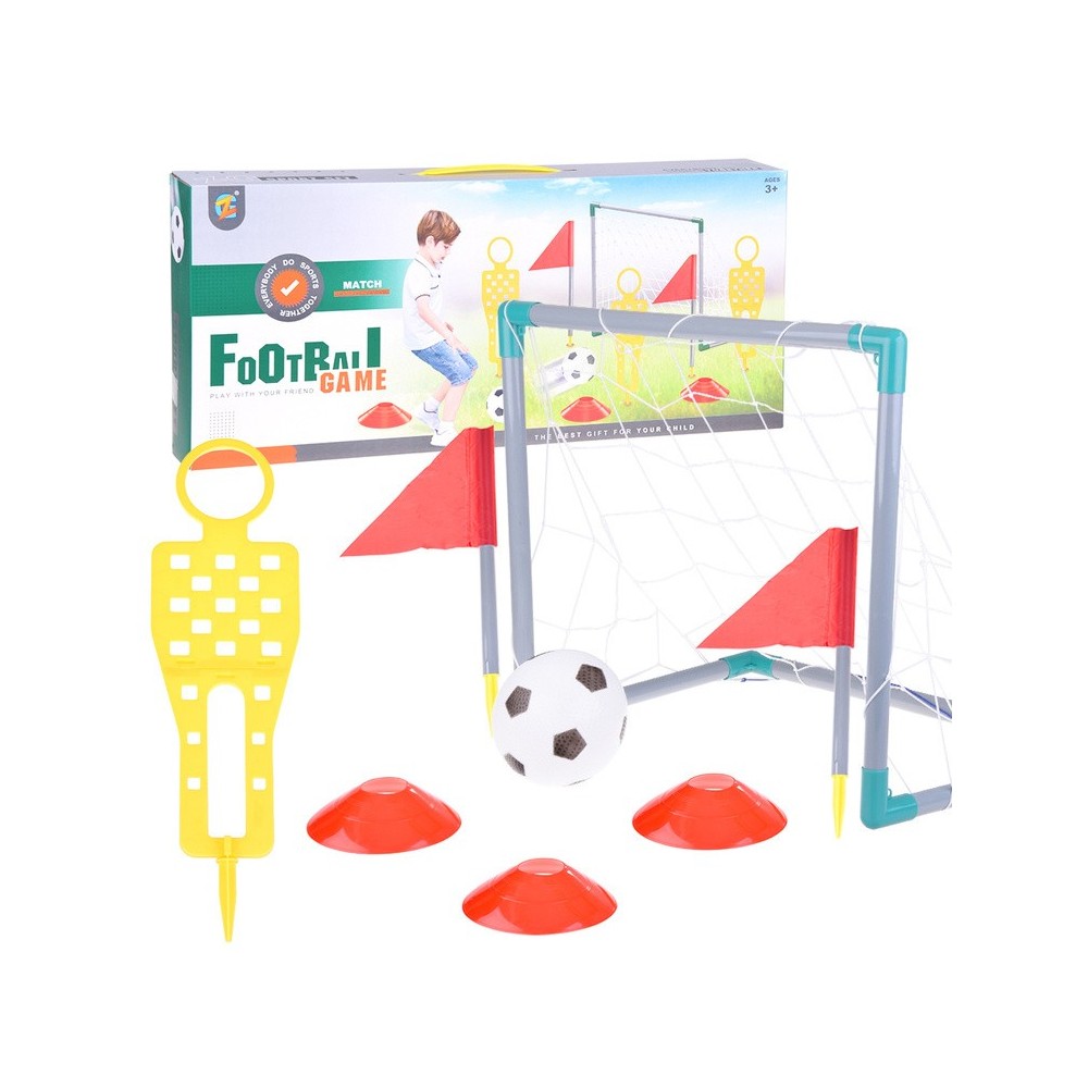 JOKO Detská Futbalová bránka + vlajky + lopta + pumpa
