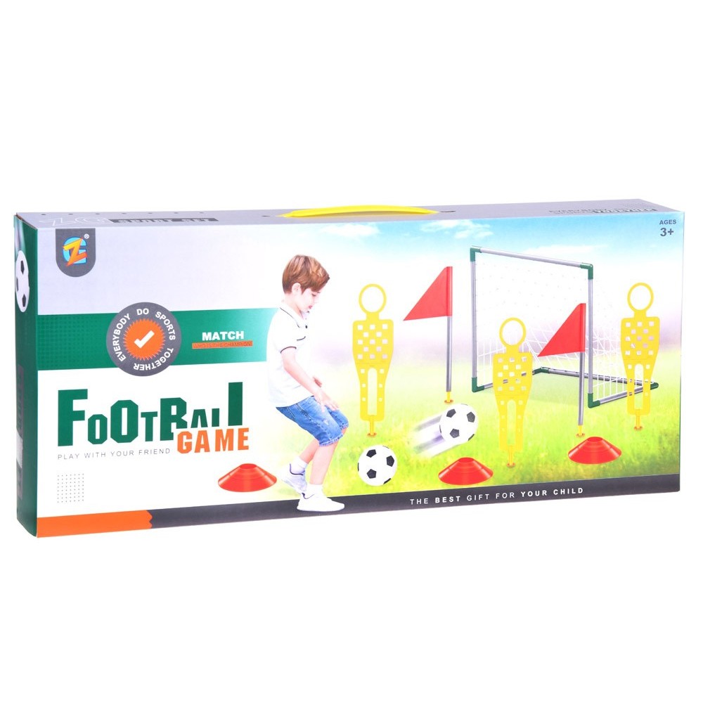 JOKO Detská Futbalová bránka + vlajky + lopta + pumpa