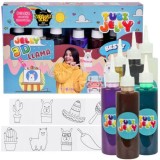 Tuban Kreatívna Sada Tubi Jelly Lama 6 Farieb 3D Gel