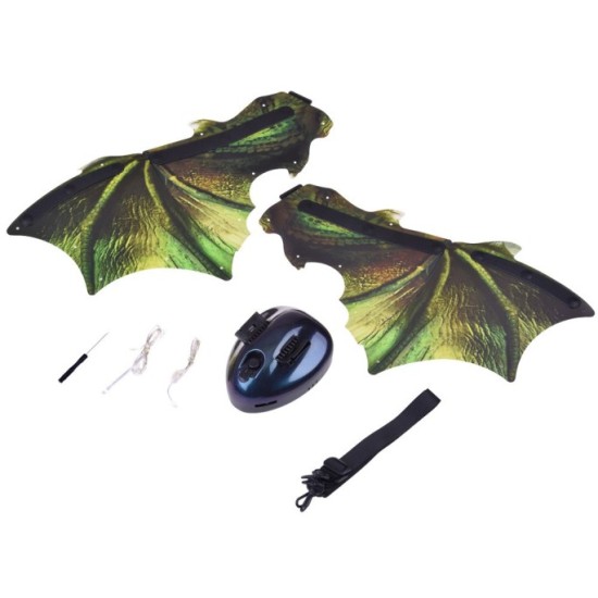 JOKO Svietiace Pohyblivé Dračie Krídla DRAGON s LED svetlom + Dračie Zvuky