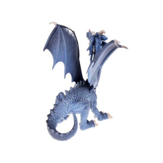 JOKO Gray Dragon Figúrka Majestátny Drak 16cm s Ohybnými Krídlami