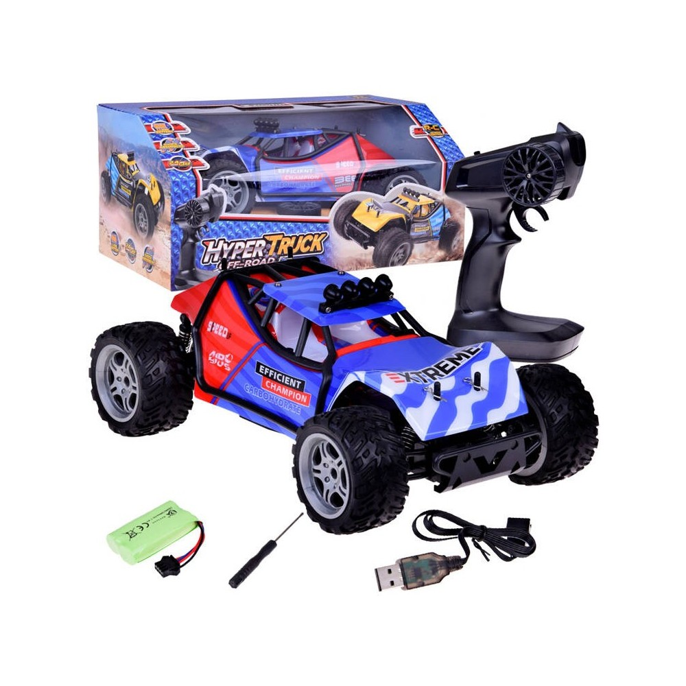 JOKO RC Auto HYPER TRUCK 1:14 na diaľkové ovládanie, modré