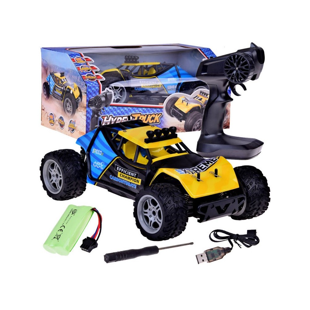 JOKO RC Auto HYPER TRUCK 1:14 na diaľkové ovládanie, žlté