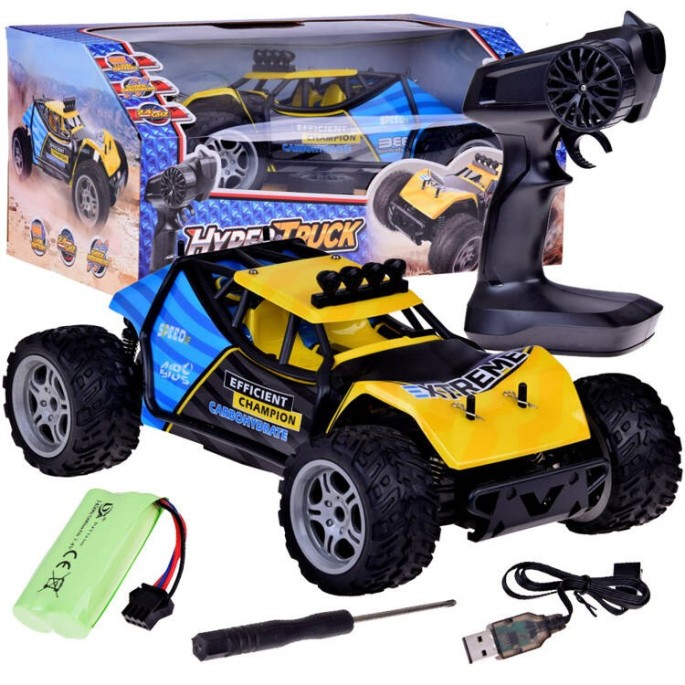 JOKO RC Auto HYPER TRUCK 1:14 na diaľkové ovládanie, žlté