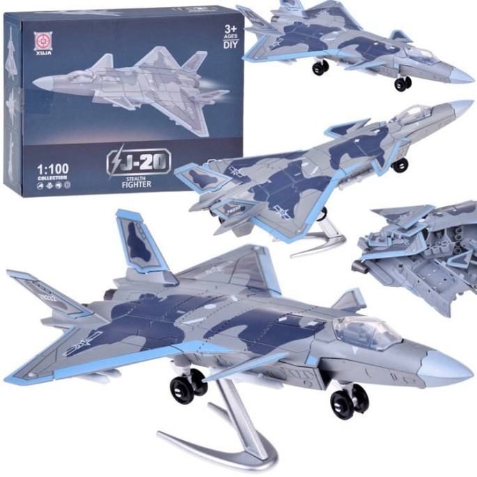 JOKO Stavebnica Model Bojové Lietadlo J-20 1:100