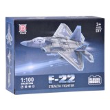 JOKO Stavebnica Model Lietadla F-22 Stíhačka 1:100
