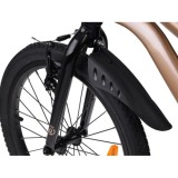 RoyalBaby Hliníkový Detský Bicykel Light and Perfect Gold Kable-Belt 16", ľahký, Váha 6,5kg, zlatý