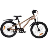 RoyalBaby Hliníkový Detský Bicykel Light and Perfect Gold Kable-Belt 18", ľahký, váha 7,3kg, zlatý