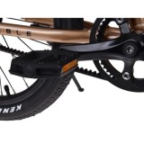 RoyalBaby Hliníkový Detský Bicykel Light and Perfect Gold Kable-Belt 18", ľahký, váha 7,3kg, zlatý