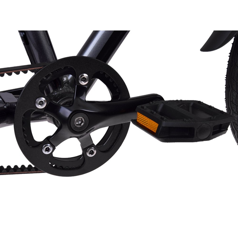 RoyalBaby Hliníkový Detský Bicykel Light and Perfect Gold Kable-Belt 18", ľahký, váha 7,3kg, sivý