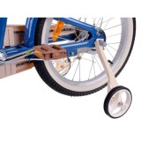 RoyalBaby Hliníkový Detský Bicykel Lovely City Eurocle 18" s košíkom a zvončekom, modrý