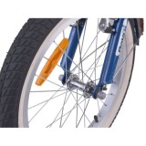 RoyalBaby Hliníkový Detský Bicykel Lovely City Eurocle 18" s košíkom a zvončekom, modrý