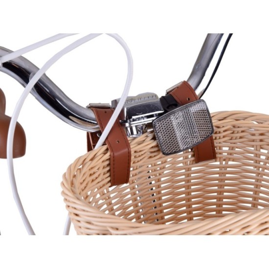 RoyalBaby Hliníkový Detský Bicykel Lovely City Eurocle 18" s košíkom a zvončekom, modrý