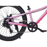 RoyalBaby Ultra Ľahký Hliníkový Detský Bicykel 24" STUDENT, SHIMANO REVOSHIFT prehadzovačka, váha 12,9kg, ružový