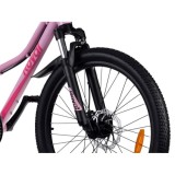 RoyalBaby Ultra Ľahký Hliníkový Detský Bicykel 24" STUDENT, SHIMANO REVOSHIFT prehadzovačka, váha 12,9kg, ružový