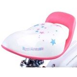 RoyalBaby Detský Bicykel STAR GIRL 16" s košíkom a zvončekom, modrý