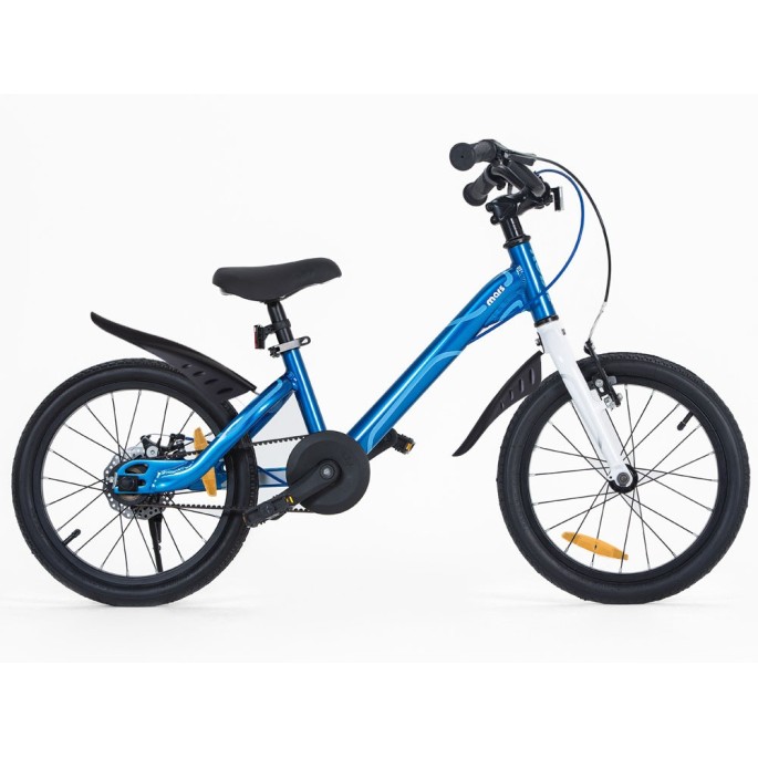 RoyalBaby Hliníkový Detský Bicykel Mars 16" so zvončekom, váha iba 7,25kg, modrý