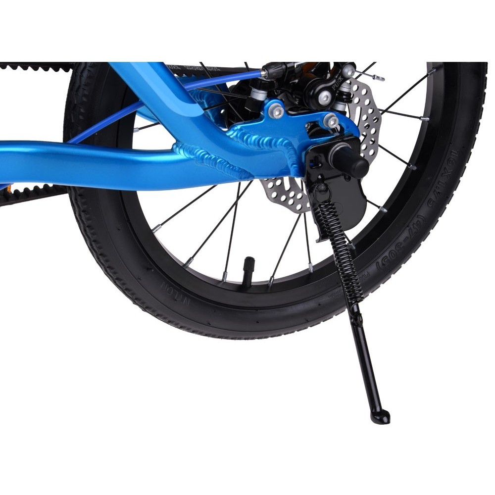 RoyalBaby Hliníkový Detský Bicykel Mars 16" so zvončekom, váha iba 7,25kg, modrý