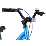 RoyalBaby Hliníkový Detský Bicykel Mars 16" so zvončekom, váha iba 7,25kg, modrý