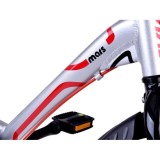 RoyalBaby Hliníkový Detský Bicykel Mars 16" so zvončekom, váha iba 7,25kg, strieborný
