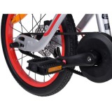RoyalBaby Hliníkový Detský Bicykel Mars 16" so zvončekom, váha iba 7,25kg, strieborný