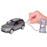 JOKO Kovové autíčko Elektrické Volvo Electric Crossover Volvo XC40 so svetlom a zvukom + Nabíjacia stanica, sivé
