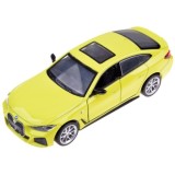 JOKO Kovový Model Auto Elektrické BMW i4 M50 so svetlom a zvukom + NABÍJACIA Stanica + otváracie dvere, zelené