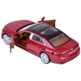 JOKO Kovový Model Elektrické Auto Bentley Flying Spur Hybrid so svetlom a zvukom + NABÍJACIA Stanica + otváracie dvere, bordové
