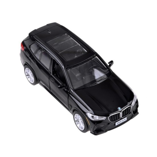 JOKO Kovový modela Auto BMW X5M so svetlom a zvukom, čierne