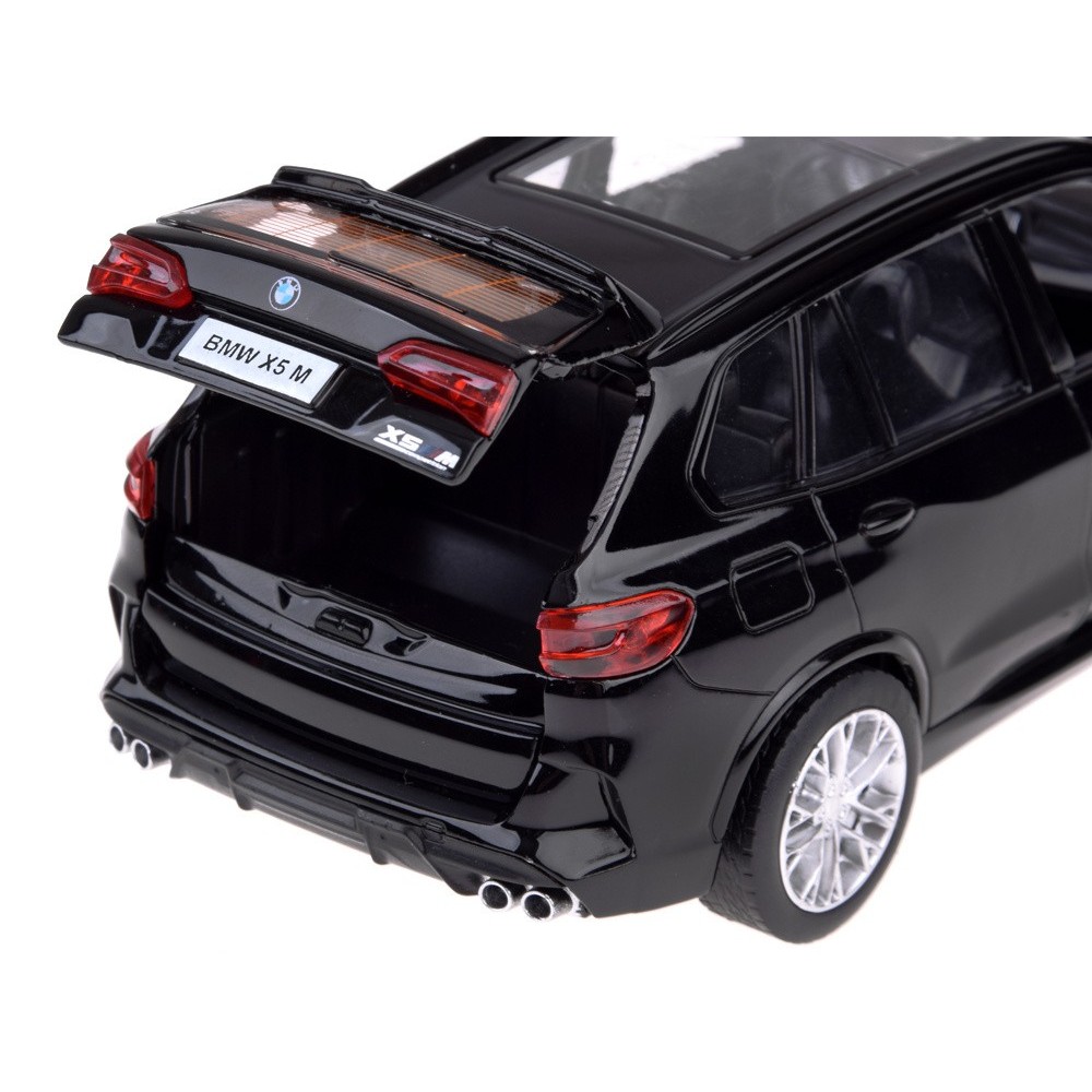 JOKO Kovový modela Auto BMW X5M so svetlom a zvukom, čierne