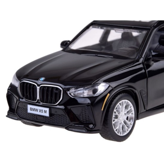 JOKO Kovový modela Auto BMW X5M so svetlom a zvukom, čierne