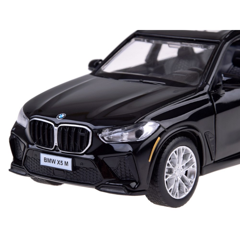 JOKO Kovový modela Auto BMW X5M so svetlom a zvukom, čierne