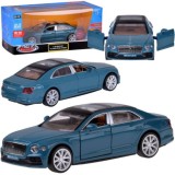 JOKO Kovový Model Auto BENTLEY FLYING SPUR HYBRID 1:38 so svetlom a zvukom, modré